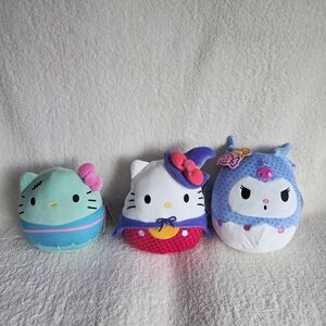 New Whole Set Halloween 2025 Hello Kitty And Friends Squishmallows toy bundle 8"